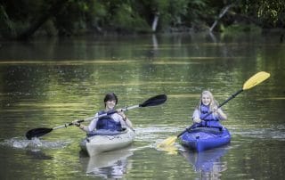 kayaking the bayou
