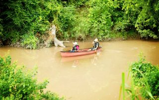 Canoeing Lacassine Bayou