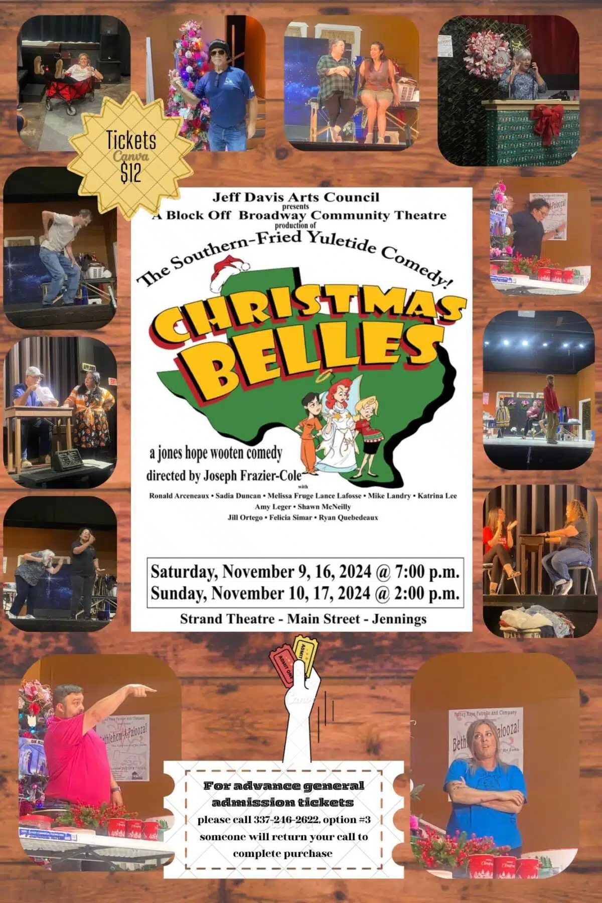 Christmas Belles at the Strand Theatre Jeff Davis Parish