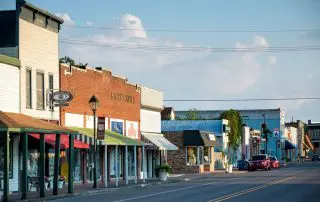 Main Street in Jennings