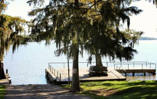 Myers Landing Campground in Lake Arthur