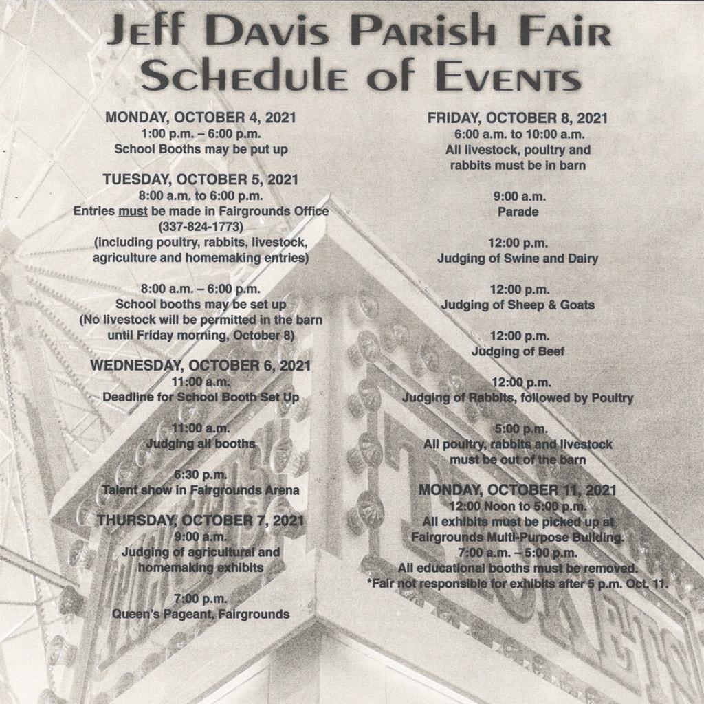 Jeff Davis Parish Fair Jeff Davis Parish