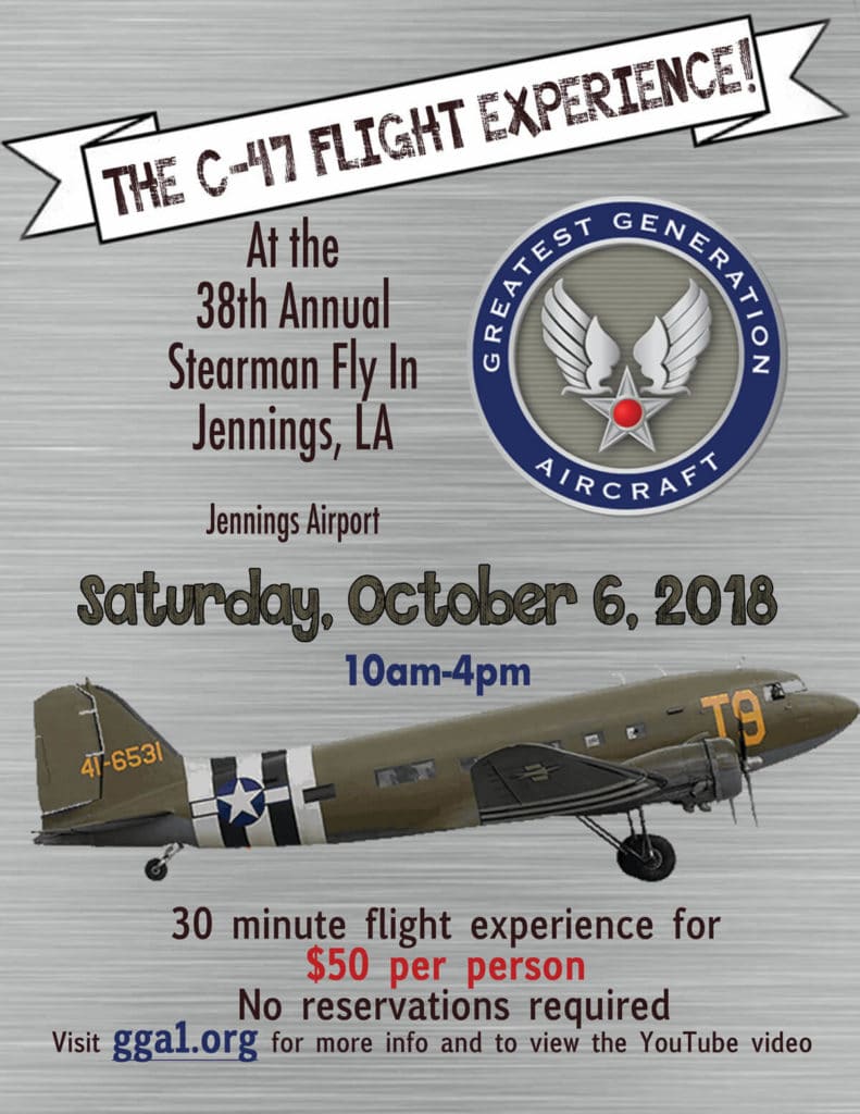 2018 stearman fly-in info flyer