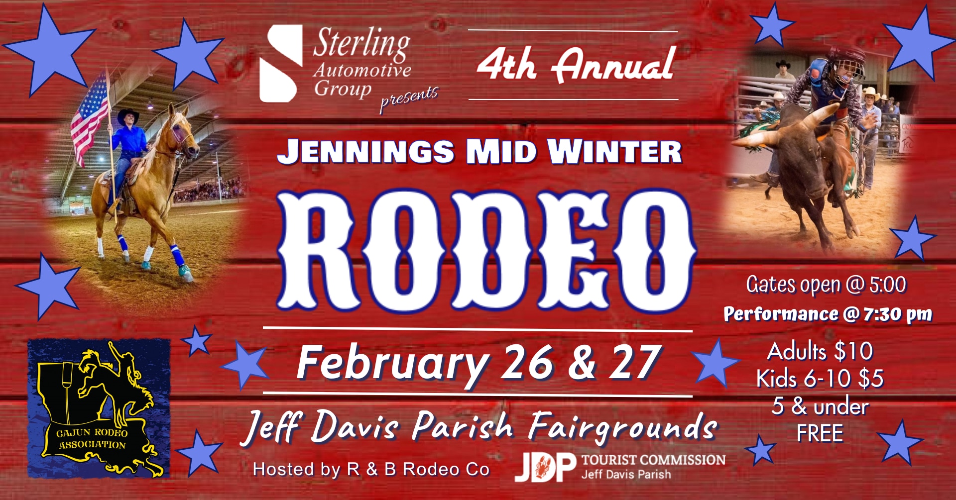 Jennings Mid Winter Rodeo Jeff Davis Parish