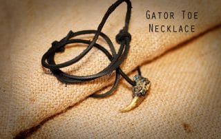 gator tooth necklace souvenir
